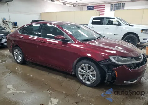 2015 Chrysler 200 Limited from USA, damaged, VIN 1C3CCCAB8FN604949